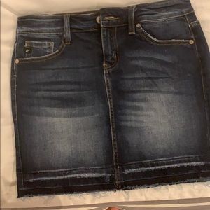 Denim skirt